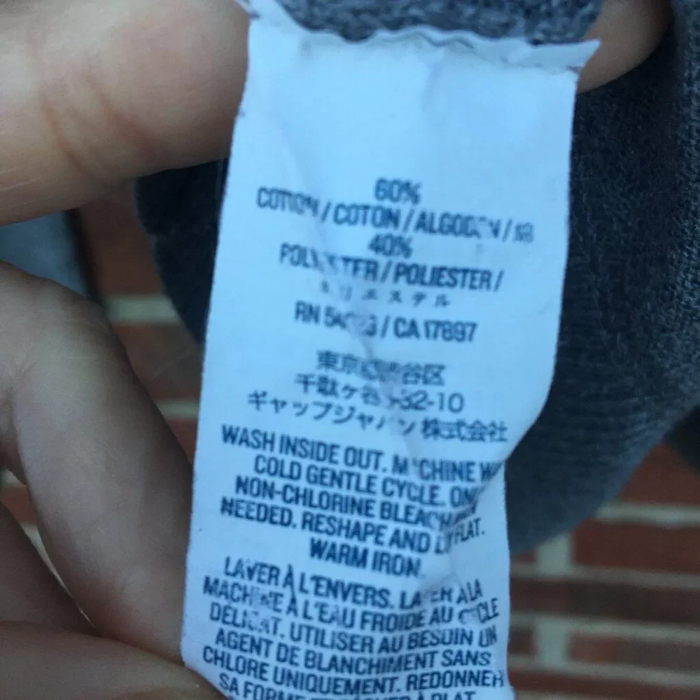 Old Navy Knit Crewneck Sweater Mens Large Gray Classic Dad